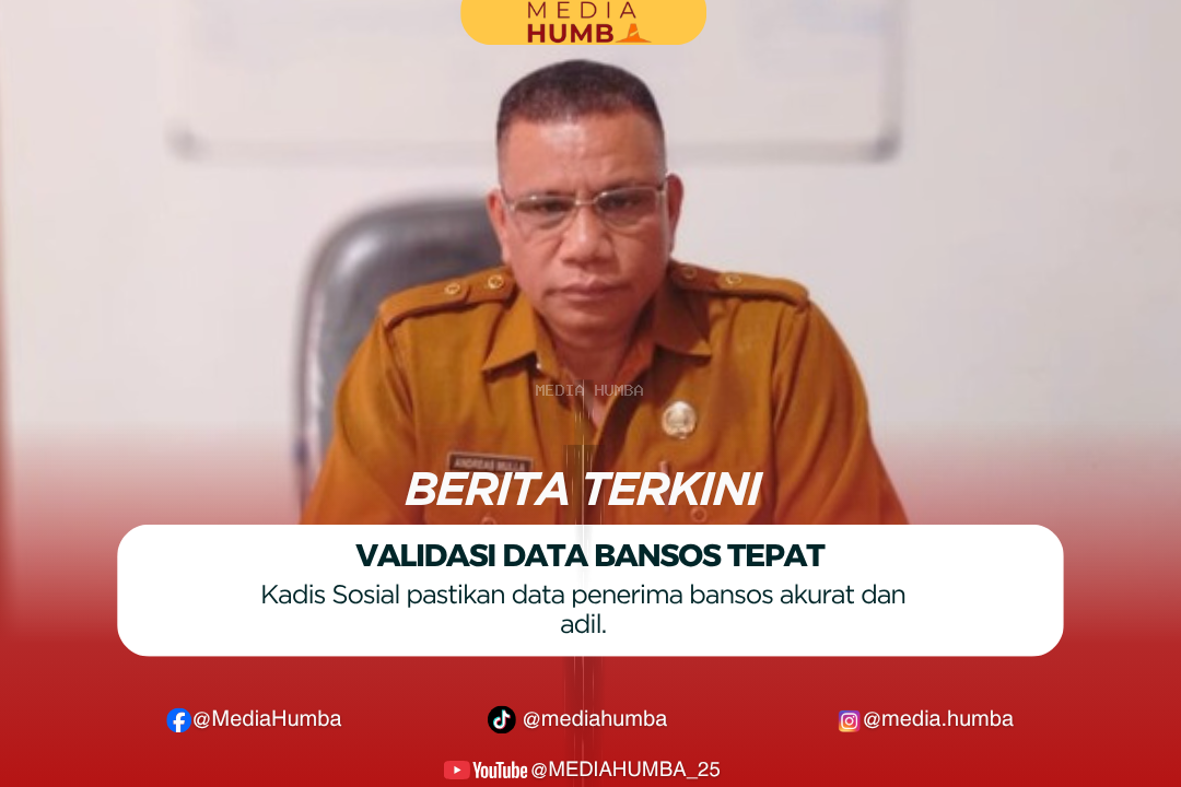 Terobosan Kadis Sosial Dalam Mengatasi Persoalan Data Penerima Bansos di Sumba Timur