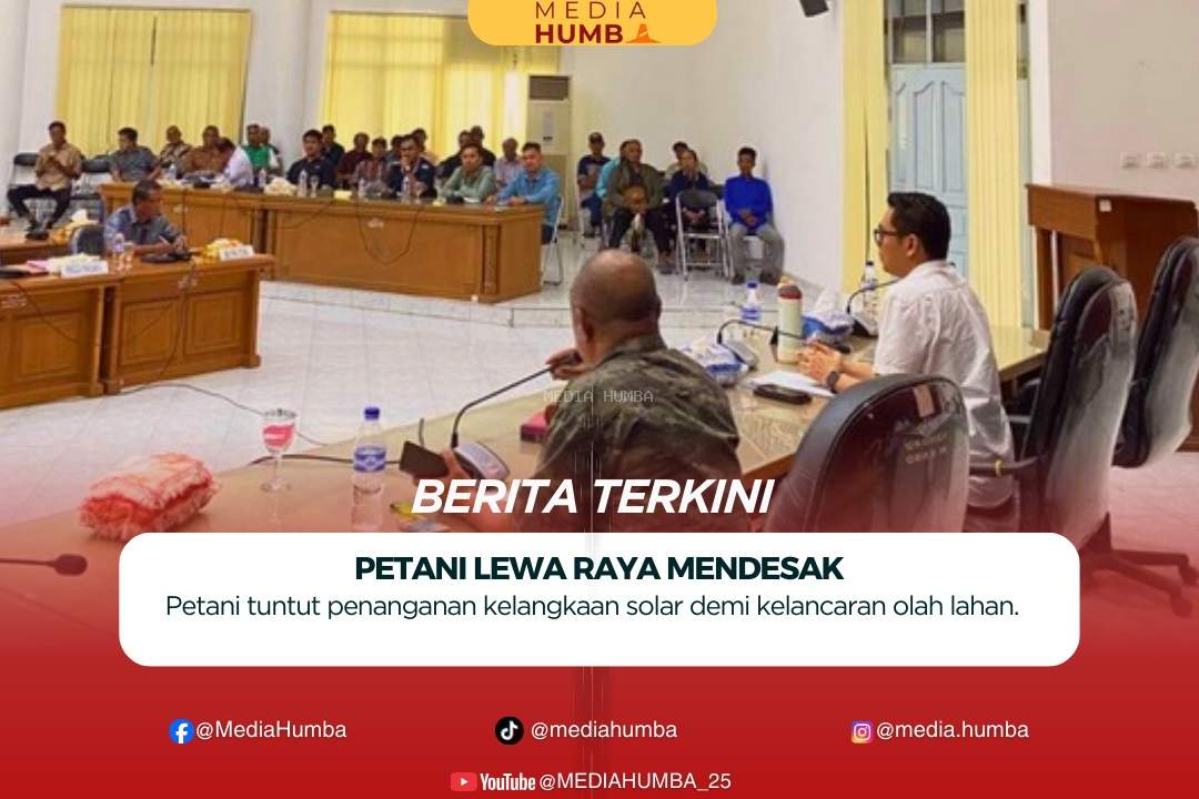 Asosiasi Petani Lewa Raya (APEL - R) Menuntut Pemerintah Dan Pihak Terkait Agar Mengambil Sikap Tegas Atas Kelangkaan BBM Khusus Solar Pada Masa Olah Lahan