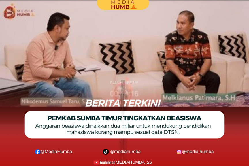 Meningkatkan Kualitas SDM: Pemerintah Kabupaten Sumba Timur Alokasikan Anggaran Beasiswa Hingga 2 Miliard Pada Tahun  2026