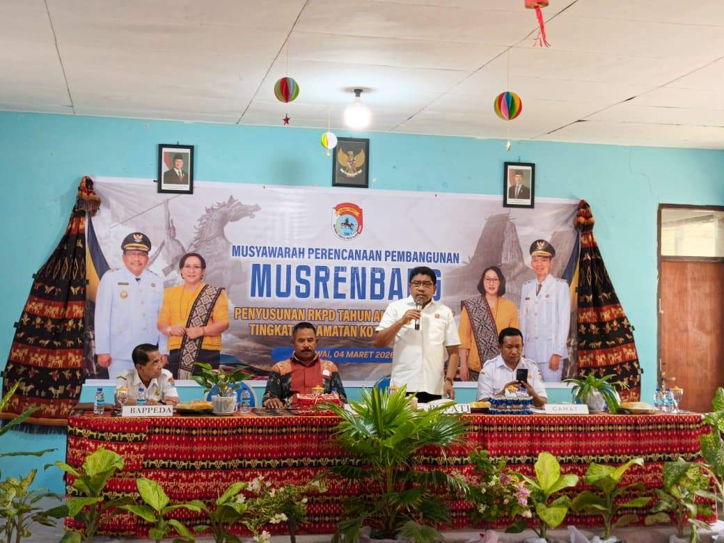 Musrenbang Kecamatan Kota Waingapu, Umbu Lili Tegaskan Usulan Program Harus Disesuaikan dengan Anggaran Daerah