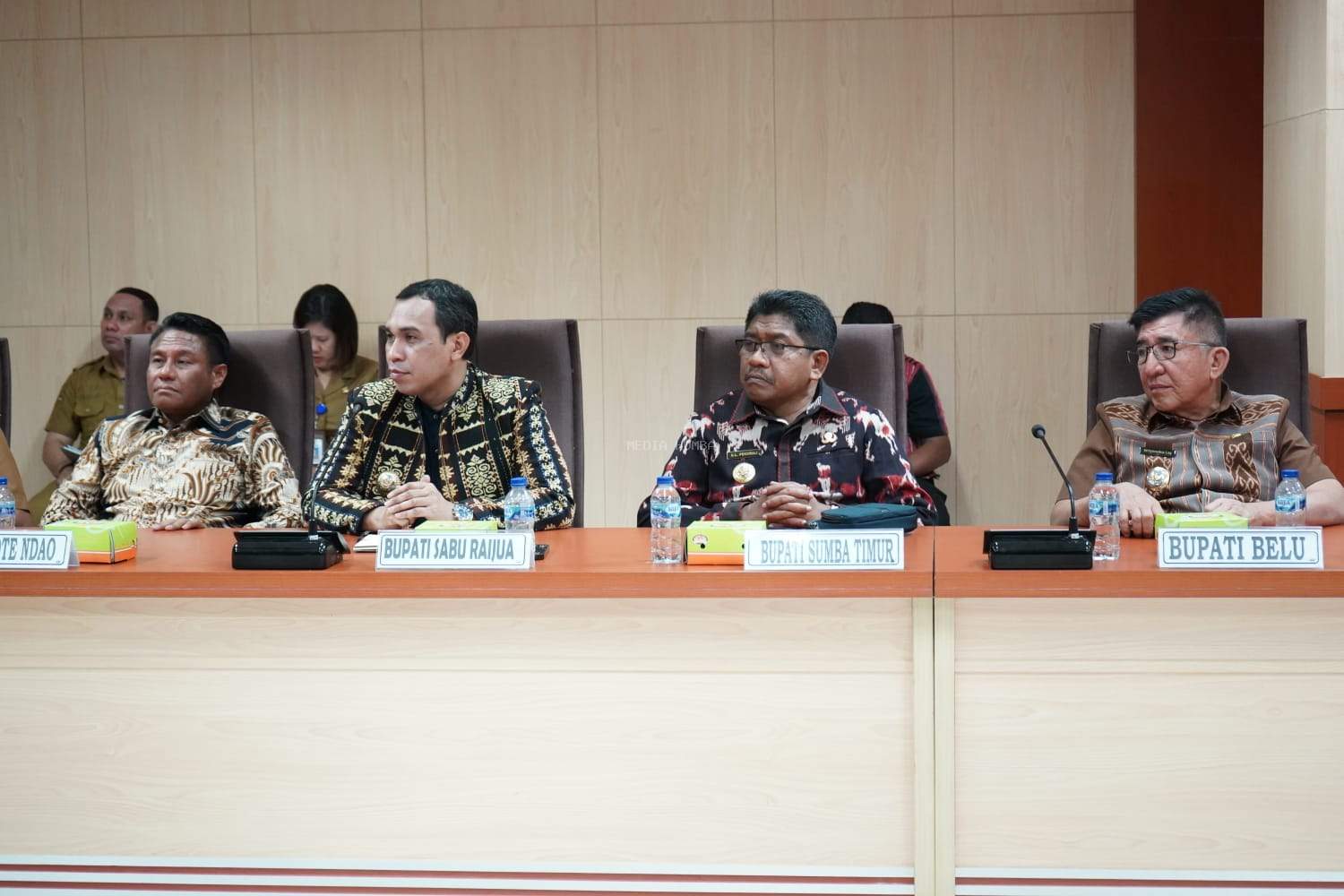 Bupati Sumba Timur Hadiri Rapat Koordinasi Daerah Bersama Menteri ATR/BPN Untuk Wujudkan Transformasi Layanan Pertanahan