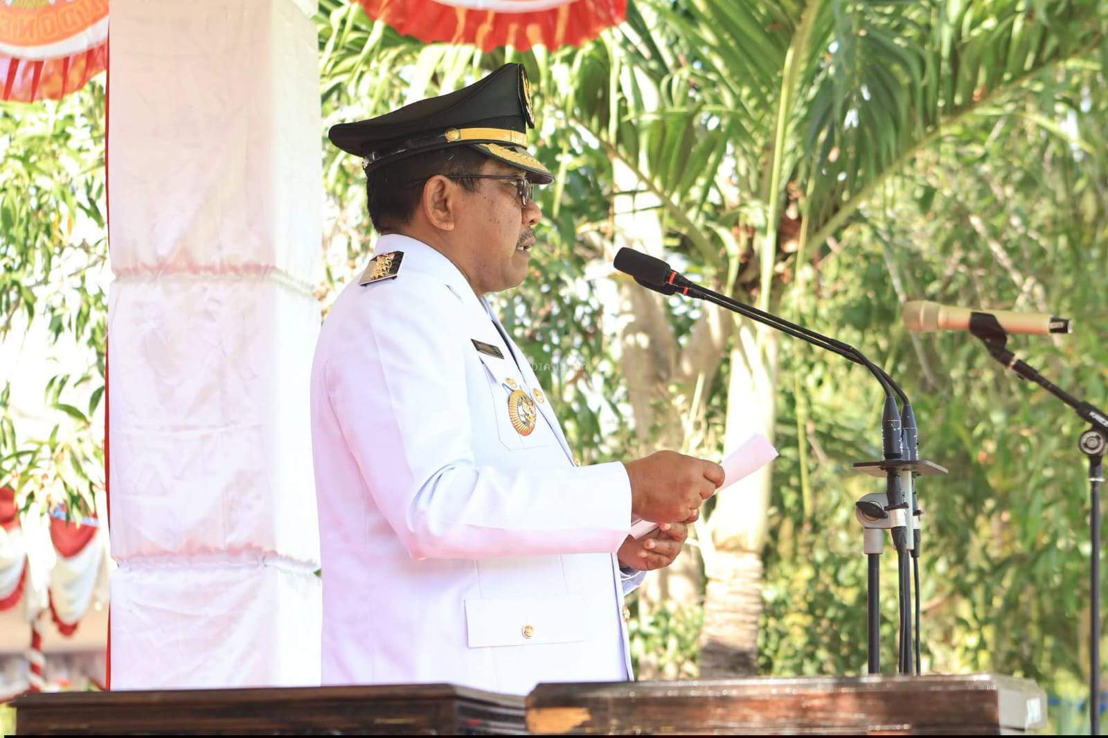 Mengusung Tema “Indonesia Berdaulat, Adil Dan Makmur”, Upacara HUT Kemerdekaan RI Ke-81 Di Kabupaten Sumba Timur Berlangsung Khidmat