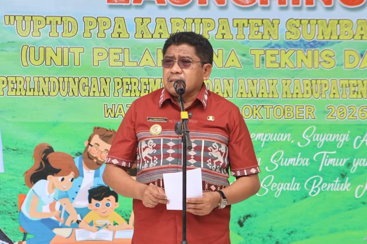 Bupati Sumba Timur Resmi Launching UPTD PPA, Tingkatkan Perlindungan Perempuan Dan Anak